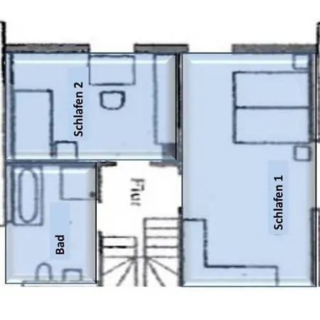Дом отдыха Haus Am Balmer Haus 1 Wbh1